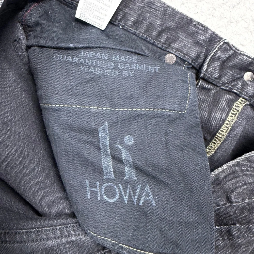 Moussy Vintage Ithan Jeans Women‎ 27 Black Distressed Skinny Japan Split Hem